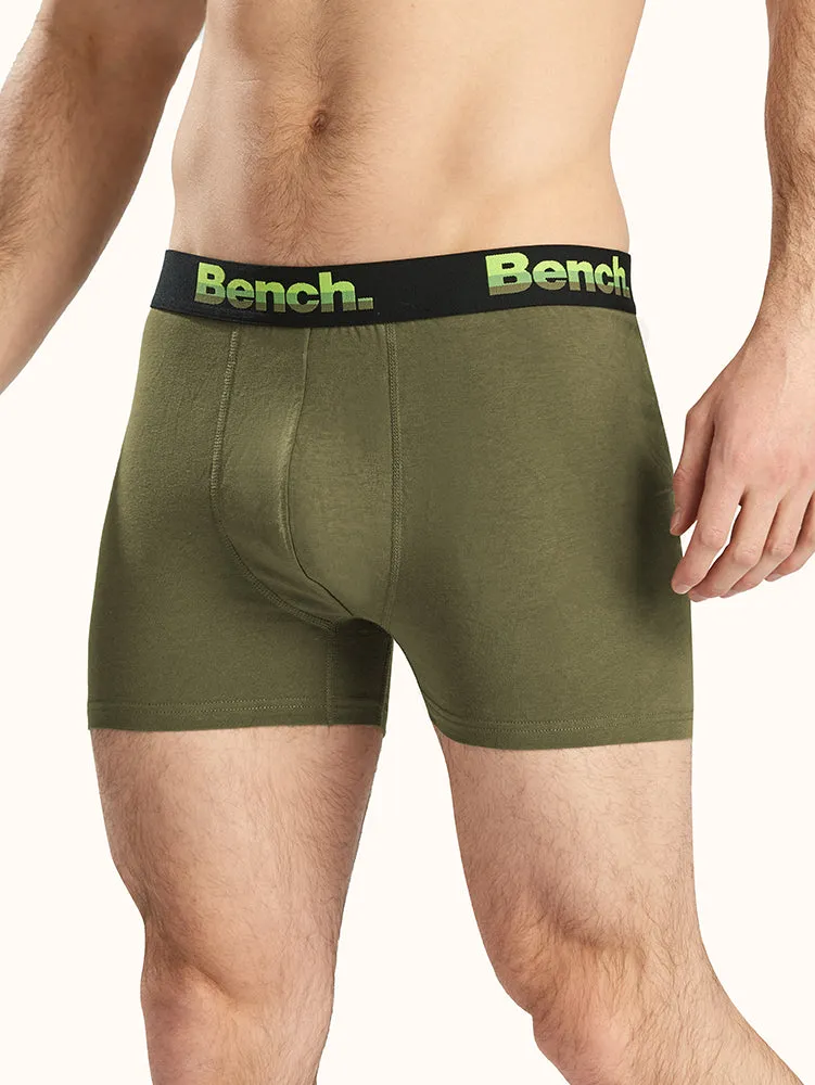 Men's Ultra Soft Trunk Army (3 Pack)