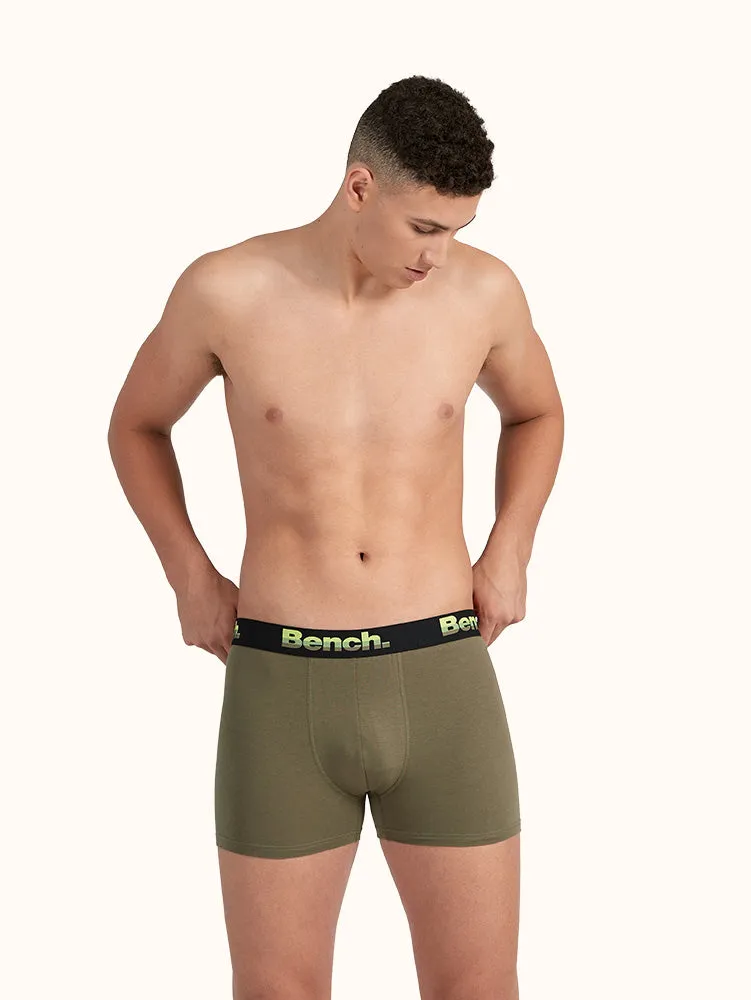 Men's Ultra Soft Trunk Army (3 Pack)