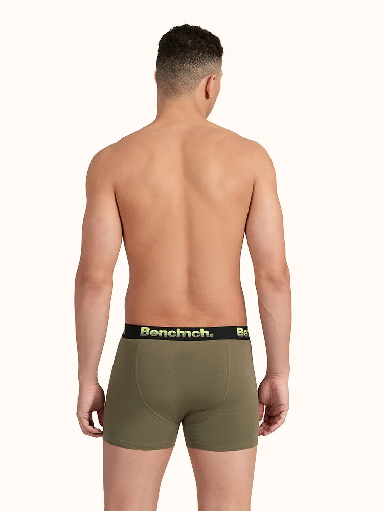 Men's Ultra Soft Trunk Army (3 Pack)