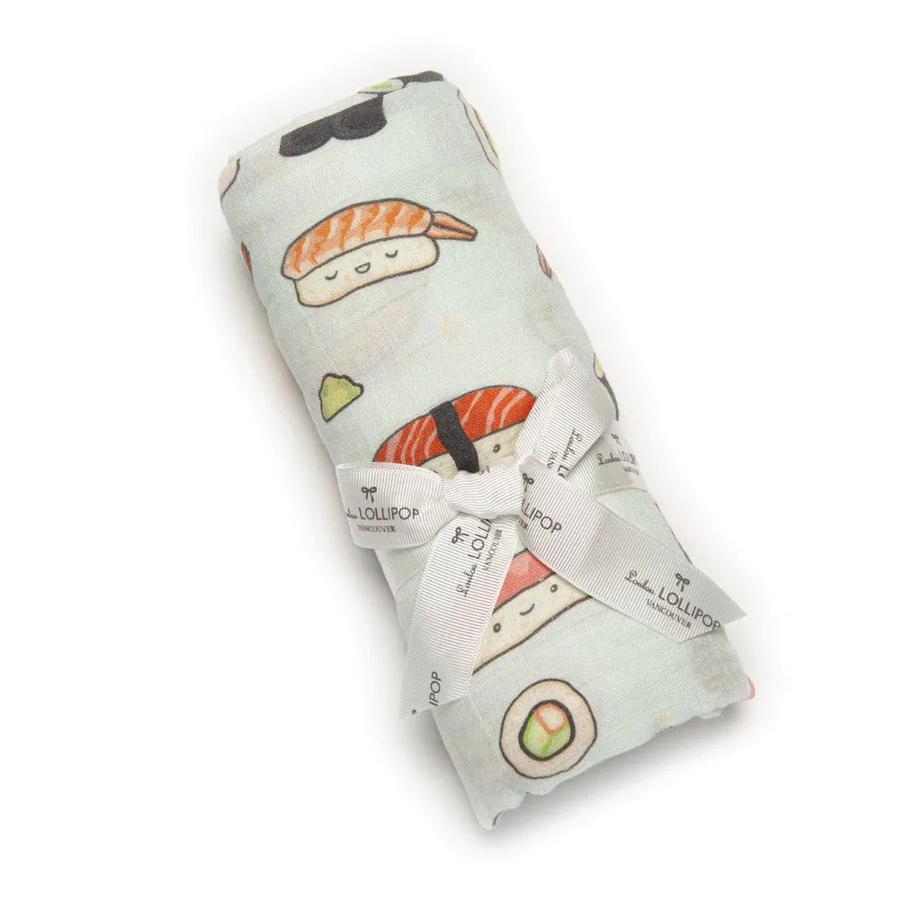 Muslin Swaddle, Sushi