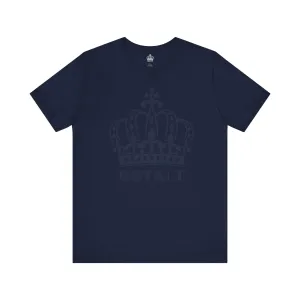 Navy Blue - Unisex Jersey Short Sleeve T Shirt - Navy Blue Royal T