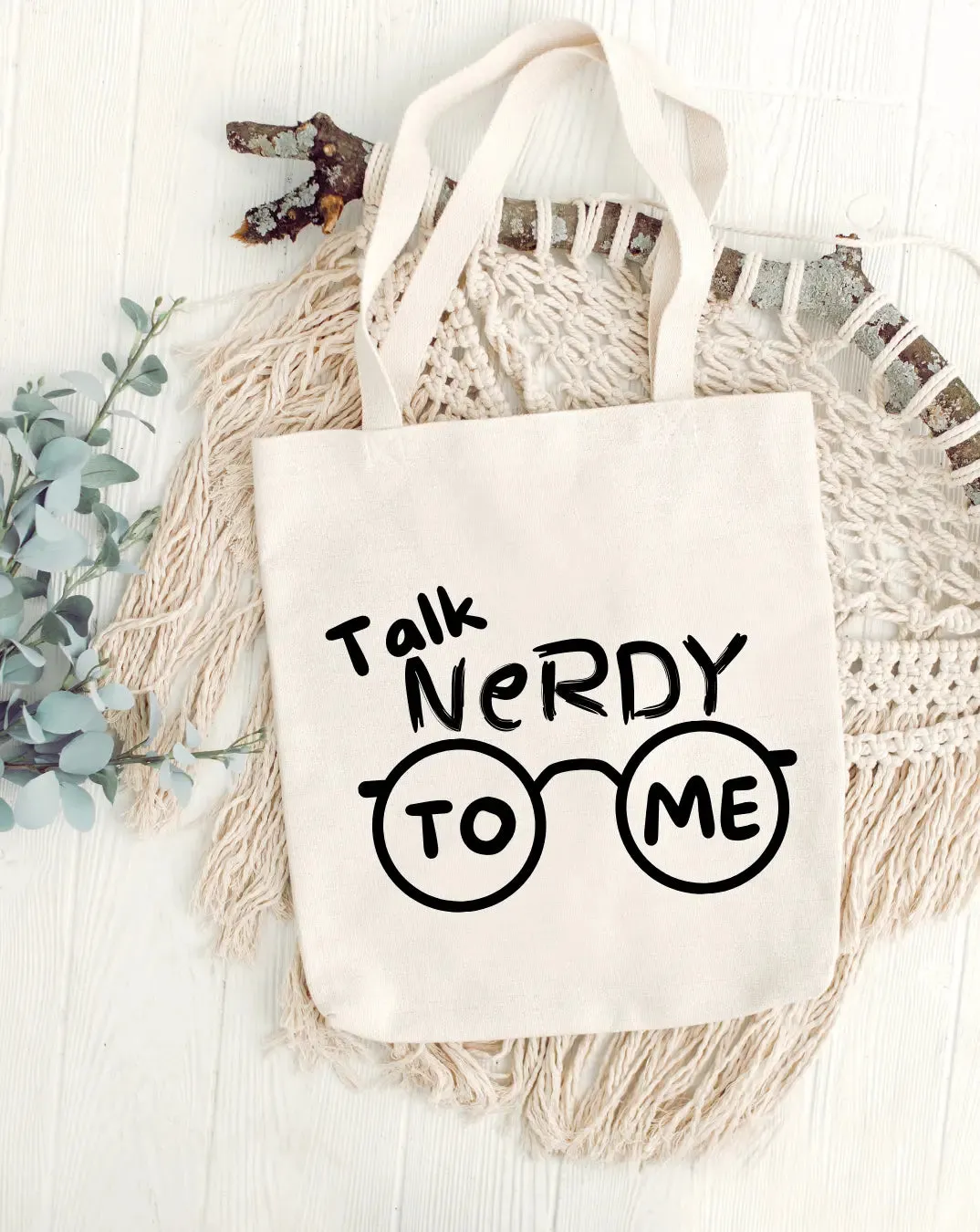 Nerdy to Me Daily Thaila -  Canvas Reusable Bags