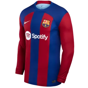 Nike Barcelona 23/24 Long Sleeve Home Jersey