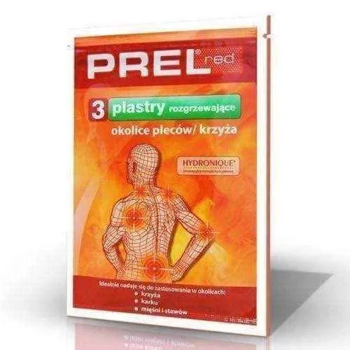 PREL Red warm patch 3 pieces