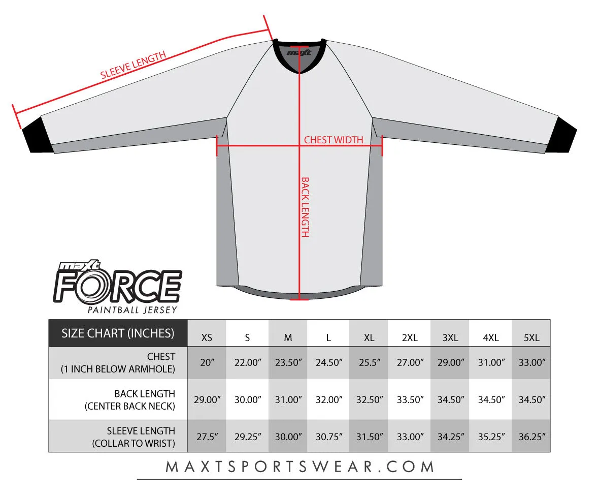 PTW - Force Paintball Jersey - Psycho Edition