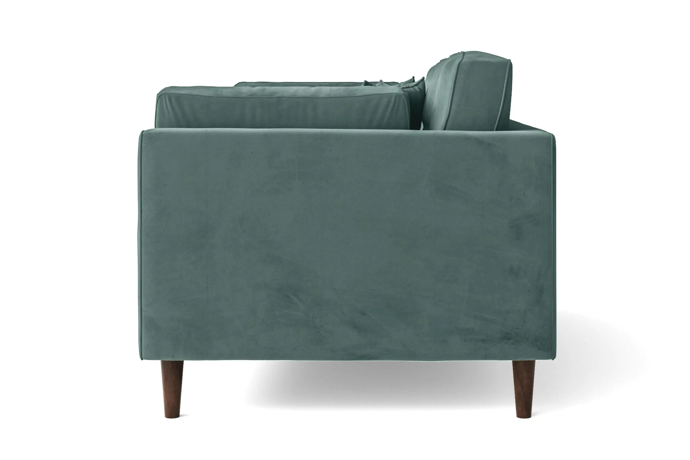 Ragusa 2 Seater Sofa Teal Velvet