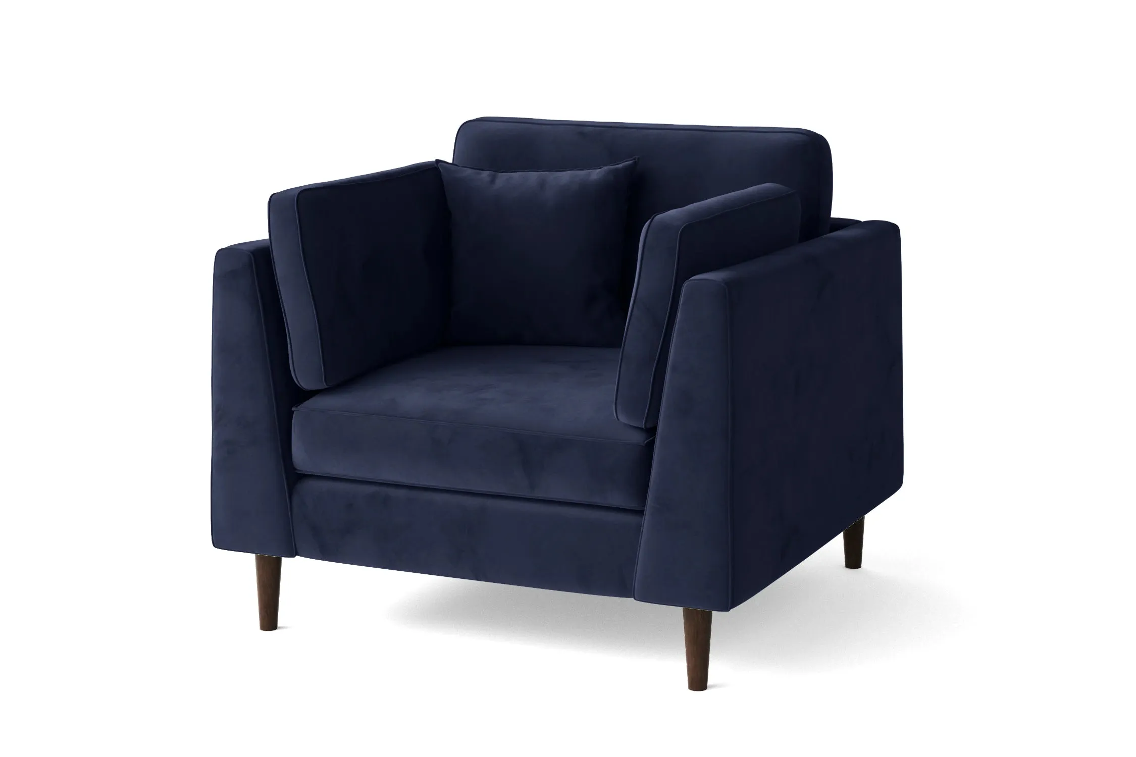 Ragusa Armchair Dark Blue Velvet