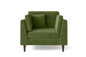 Ragusa Armchair Lime Velvet