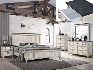 SAWYER BEDROOM SET - GRAY