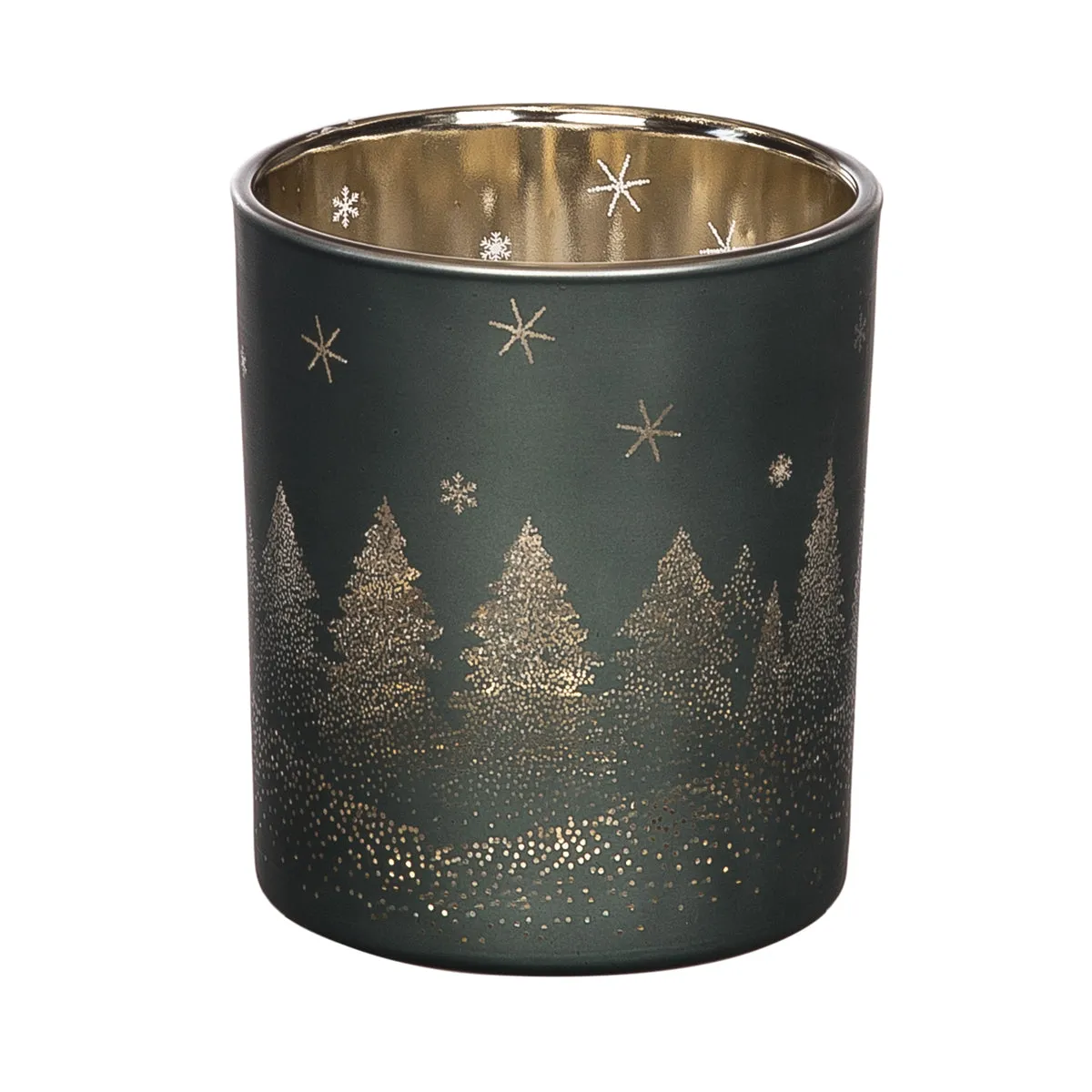 Small Pine Tree Candle Holder