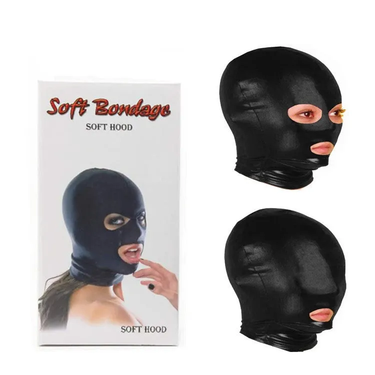 Soft Bondage Head Mask | Unisex | Stretch