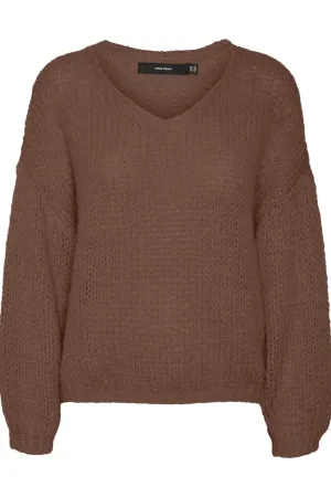 Soft Erin Knit - Cocoa Brown