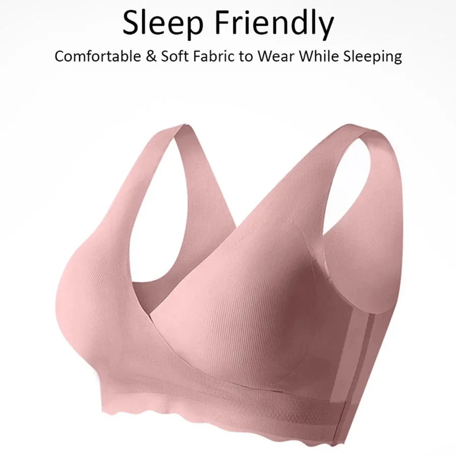 Sunveno Maternity Cross-Fit Nursing & Sleep Bra (Brown)