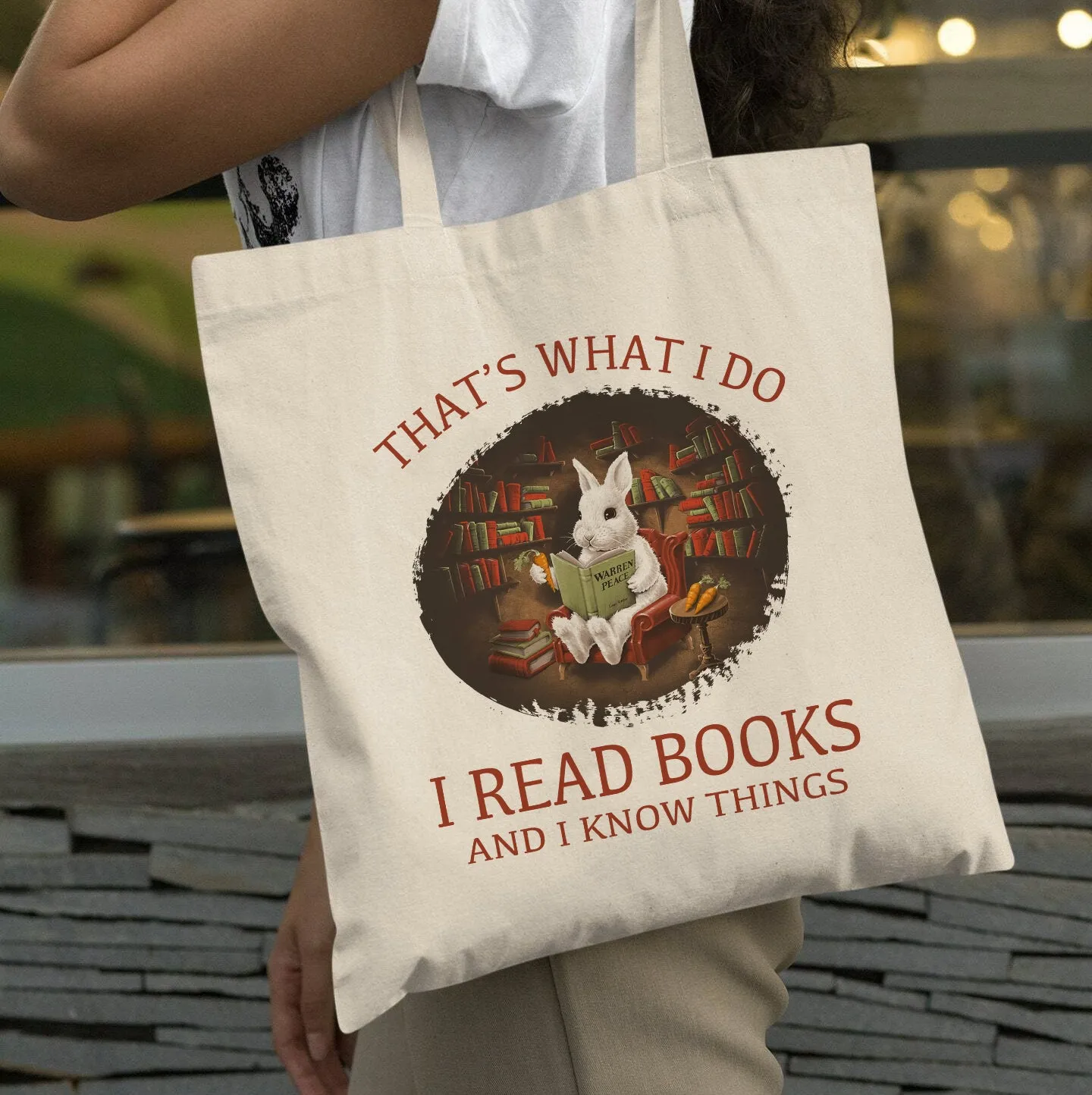 That's What I Do I Read Books And I Know Things Book Lovers Gift TBW37