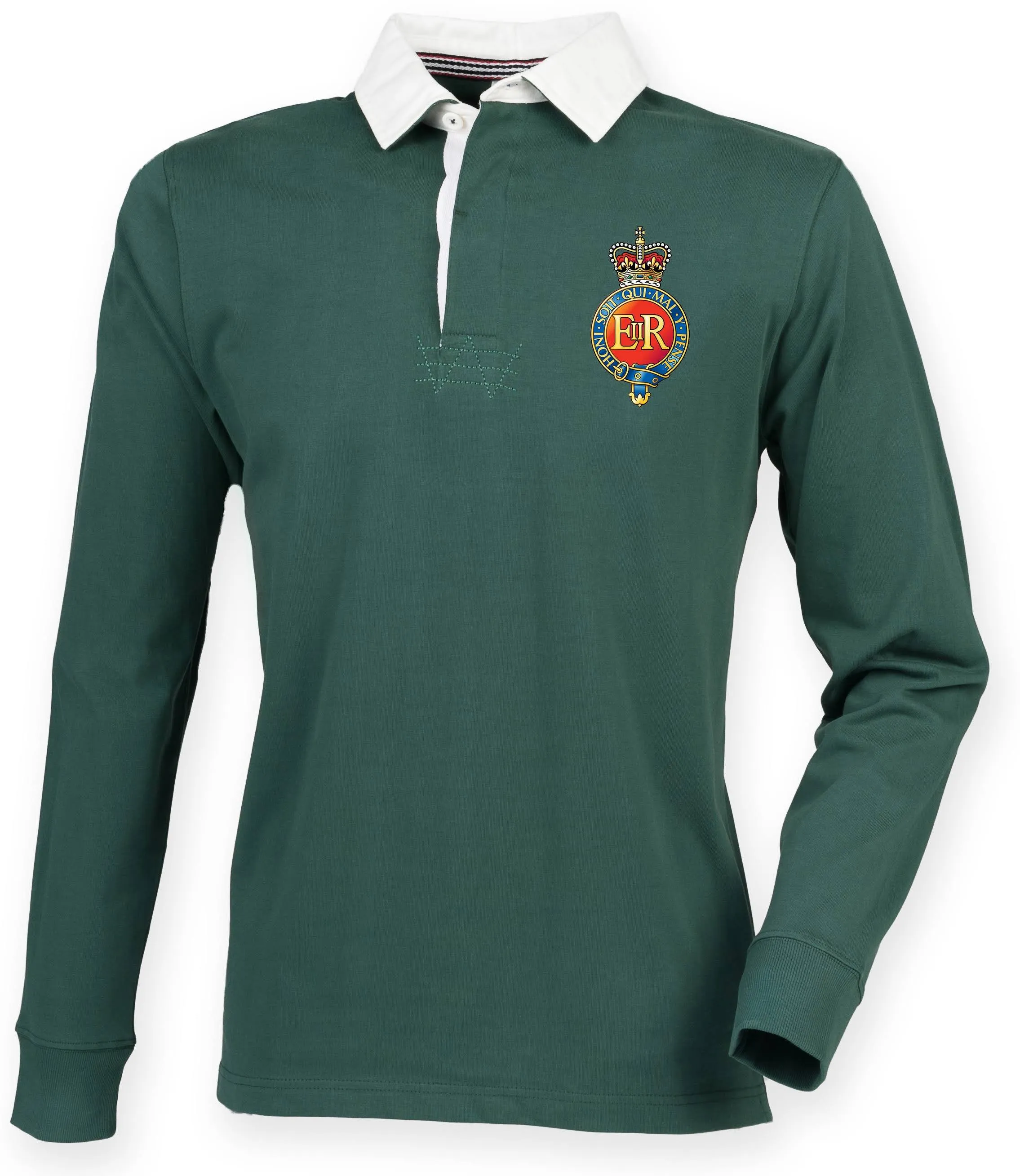 The Household Cavalry Premium Superfit Embroidered Rugby Shirt