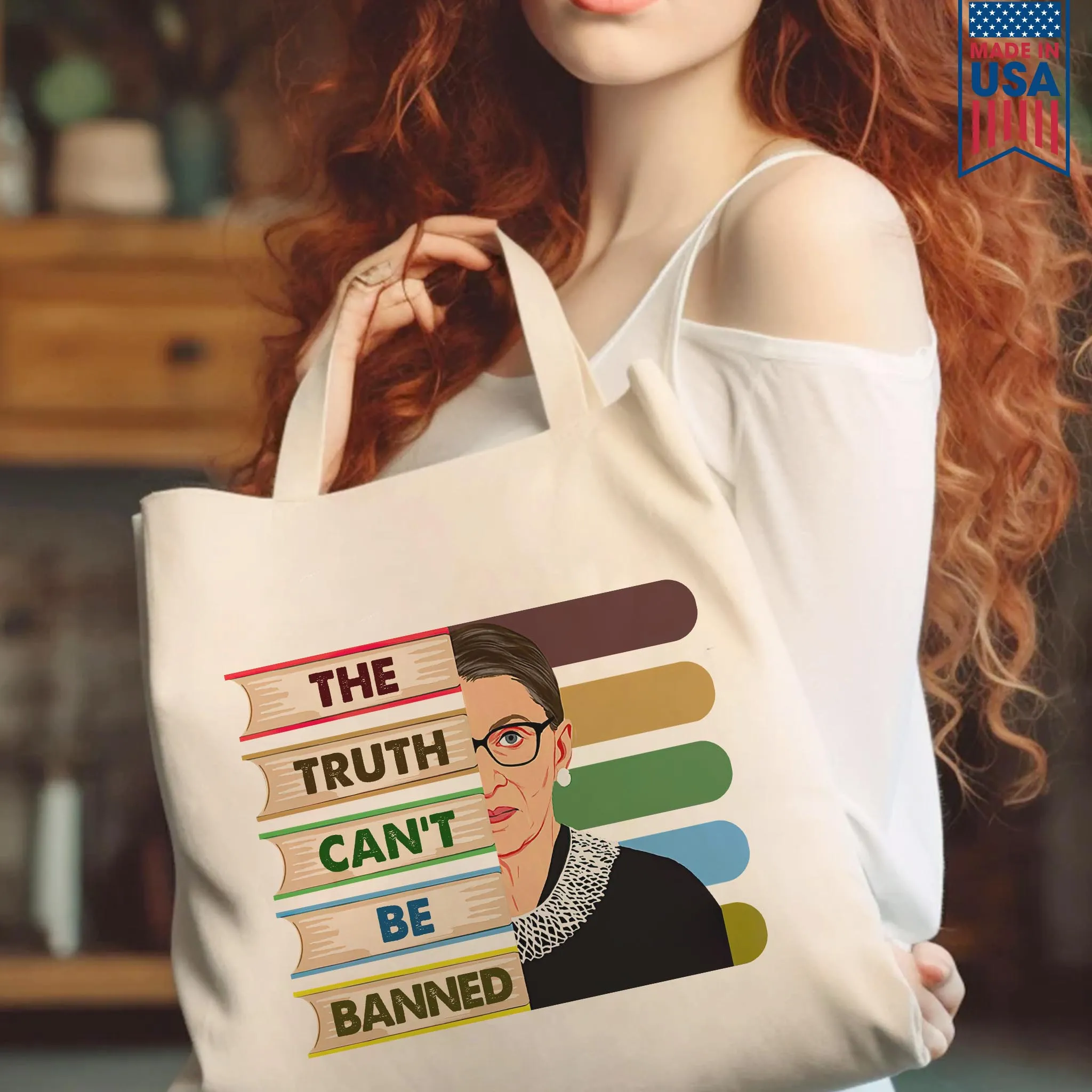 The Truth Can't Be Banned Book Lovers Gift TBW273