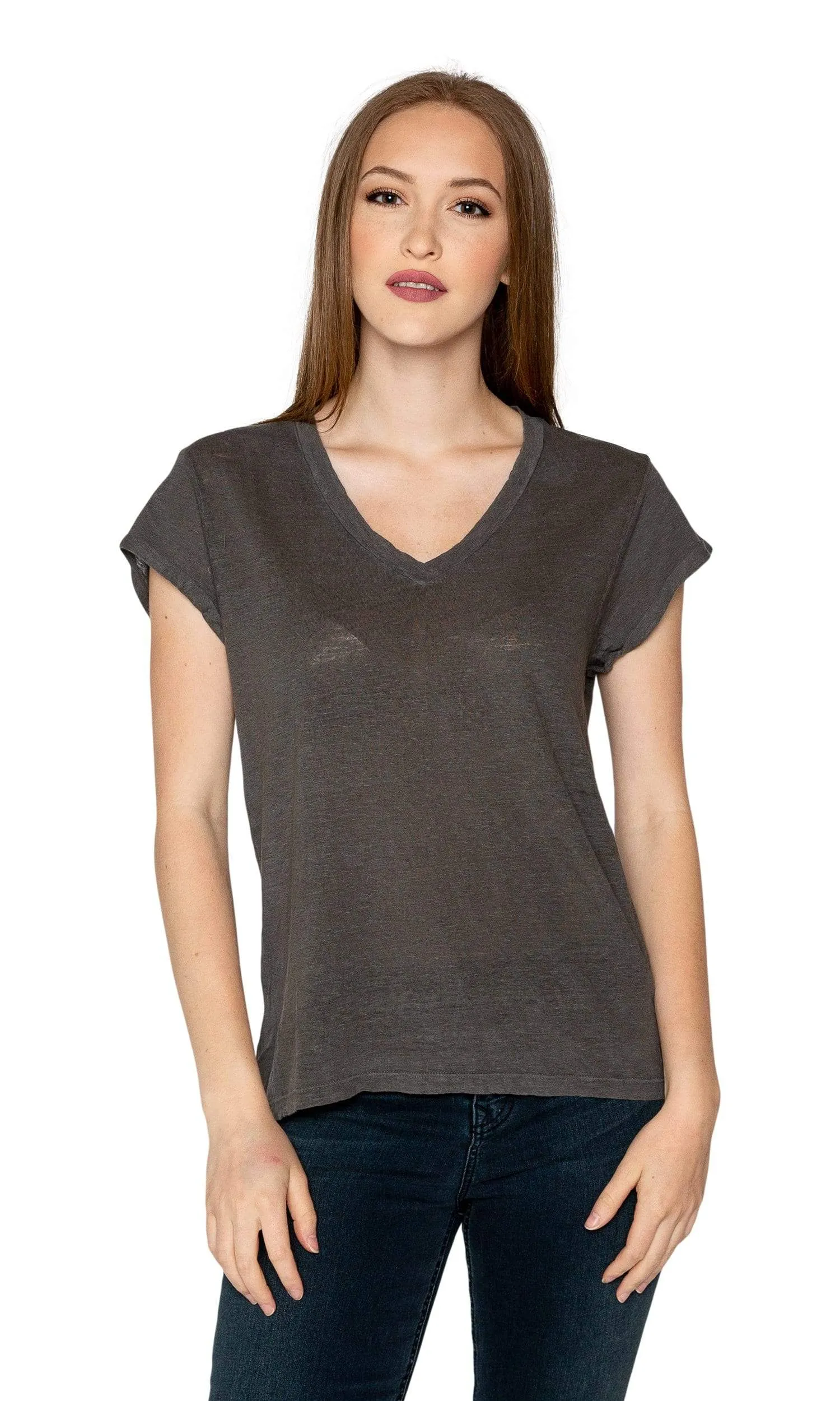 Velvet by Graham & Spencer Romana Linen Knit Top