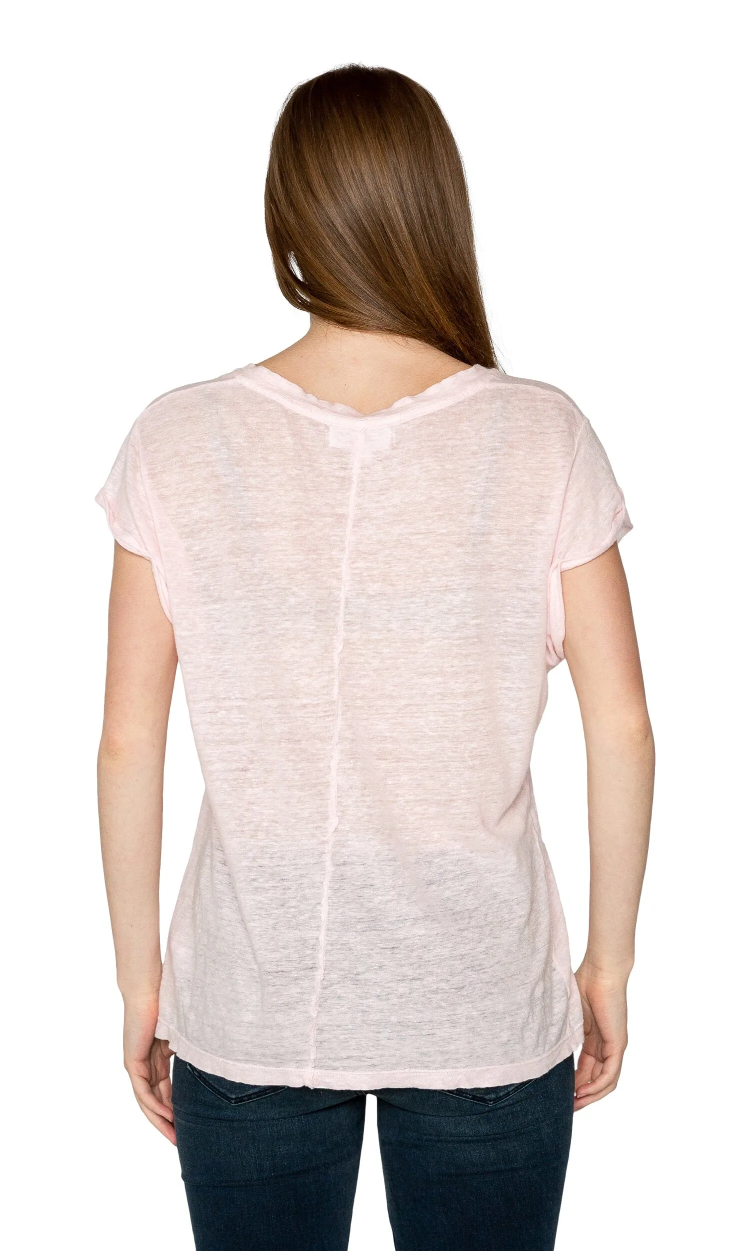 Velvet by Graham & Spencer Romana Linen Knit Top