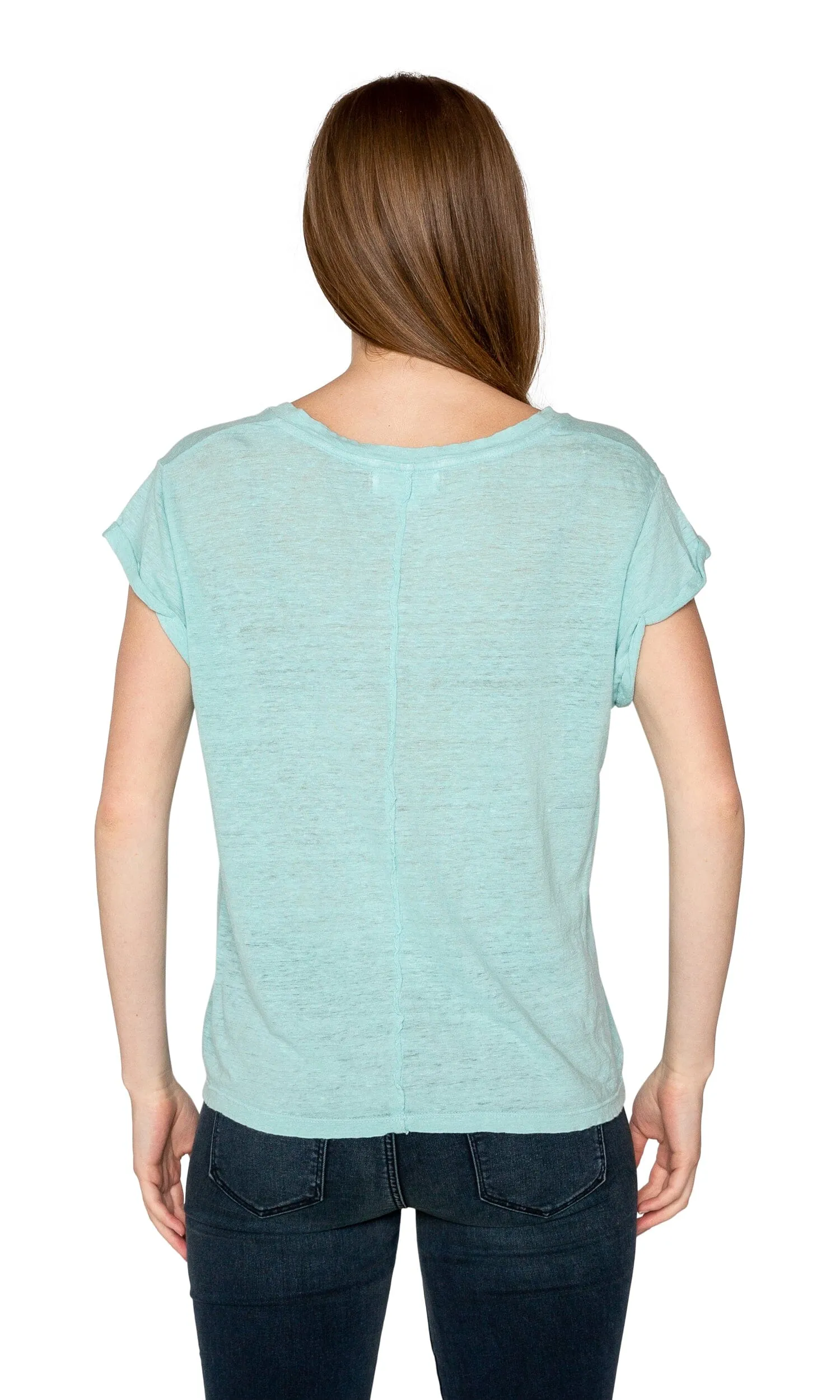 Velvet by Graham & Spencer Romana Linen Knit Top