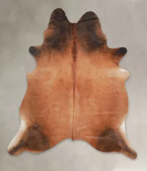 Warm Caramel X-Large Brazilian Cowhide Rug 7'3"H x 6'2"W #A26036 by Hudson Hides