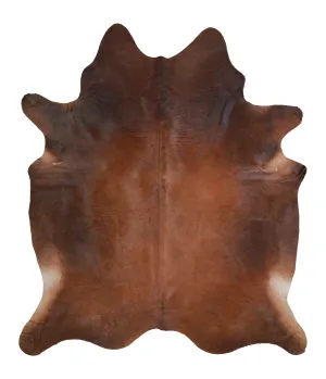 Warm Caramel X-Large Brazilian Cowhide Rug 7'4"H x 6'3"W #A21731 by Hudson Hides